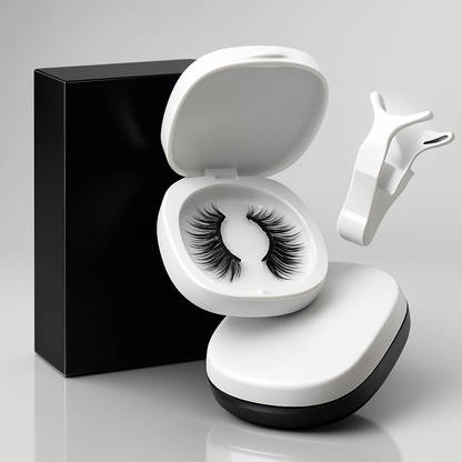 Cils Faux Magnétiques Réutilisables Aspect Naturel - BlxckFR