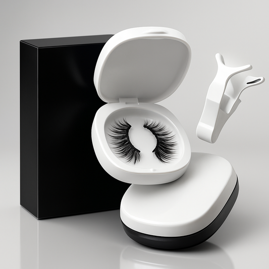 Cils Faux Magnétiques Réutilisables Aspect Naturel - BlxckFR