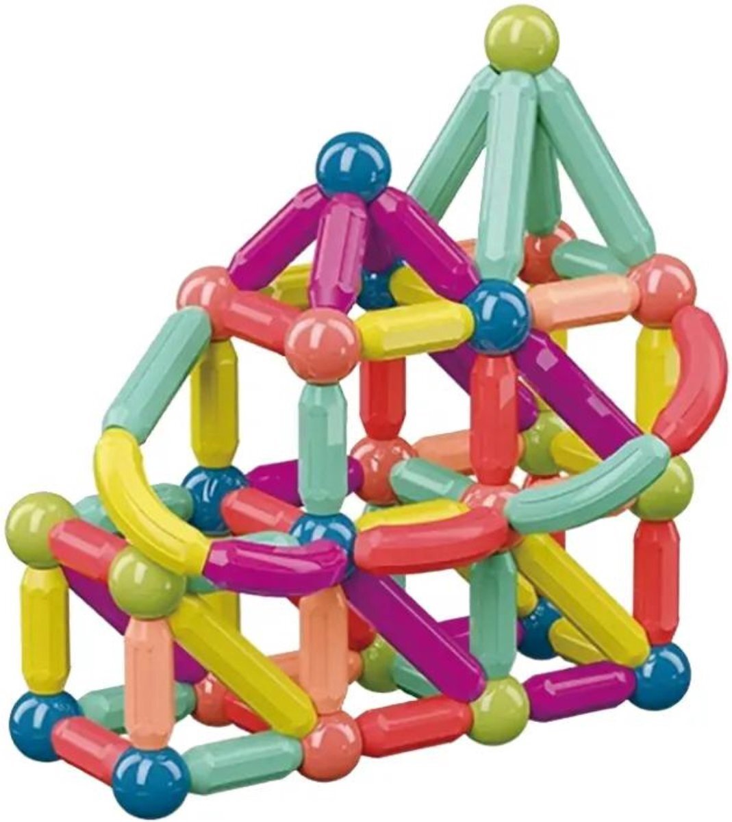 Blocs de Construction Magnétiques Créatifs pour Enfants - BlxckFR