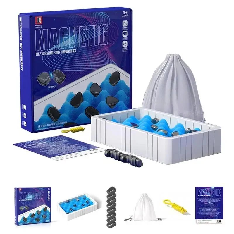 Jeu d'Echecs Magnétique Portatif pour Enfants et Adultes - BlxckFR