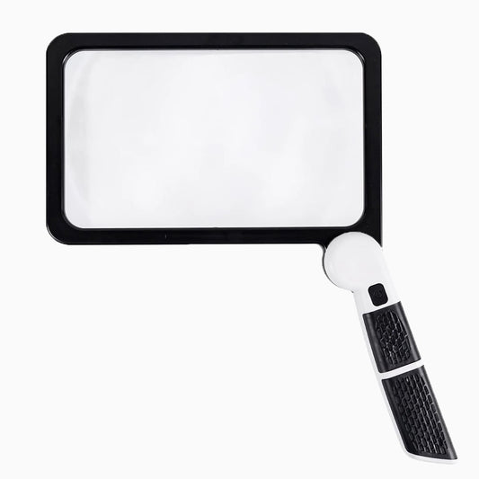 Loupe LED Compacte 5X | Parfaite pour Lecture et Travaux de Précision - Foivo