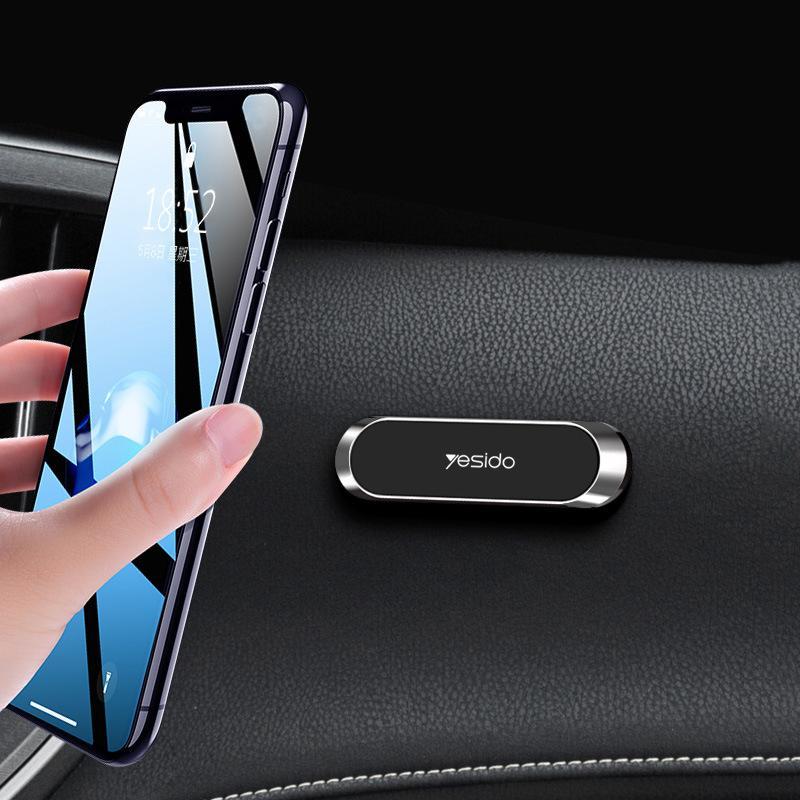 Support Téléphone Magnétique Compact Rotatif 360°