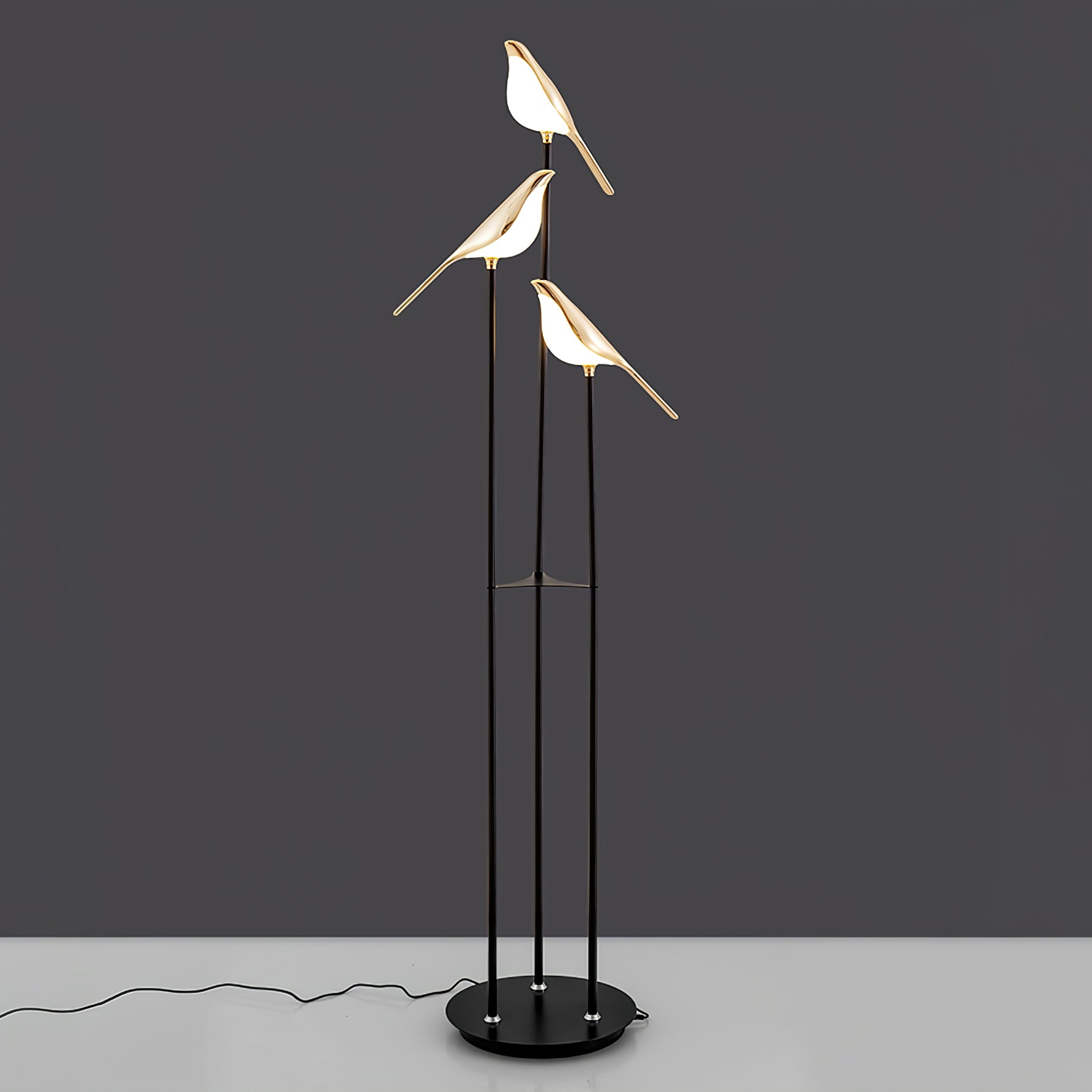 Lampe de Table Élégante en Bois avec LED - Foivo