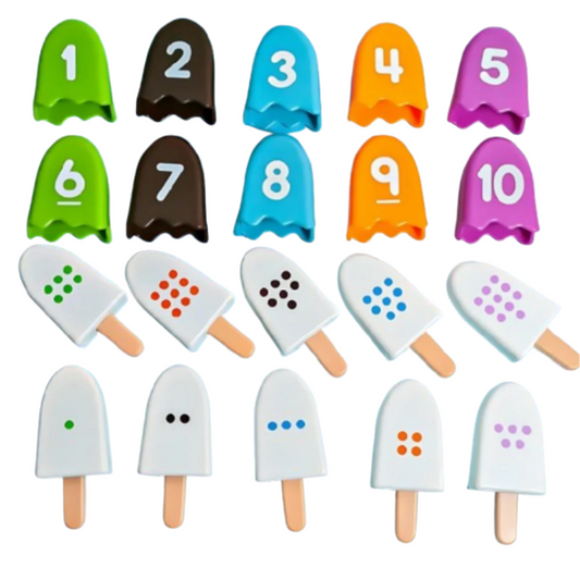 Jeux Éducatifs Glaces Enfant Apprentissage Amusant - BlxckFR