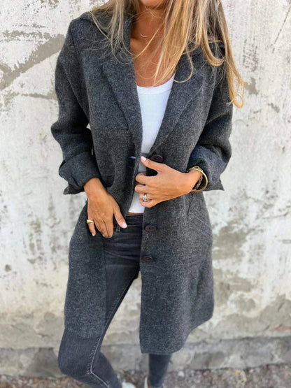 Manteau Long pour Femme Chic 3
