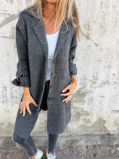 Manteau Long pour Femme Chic 4