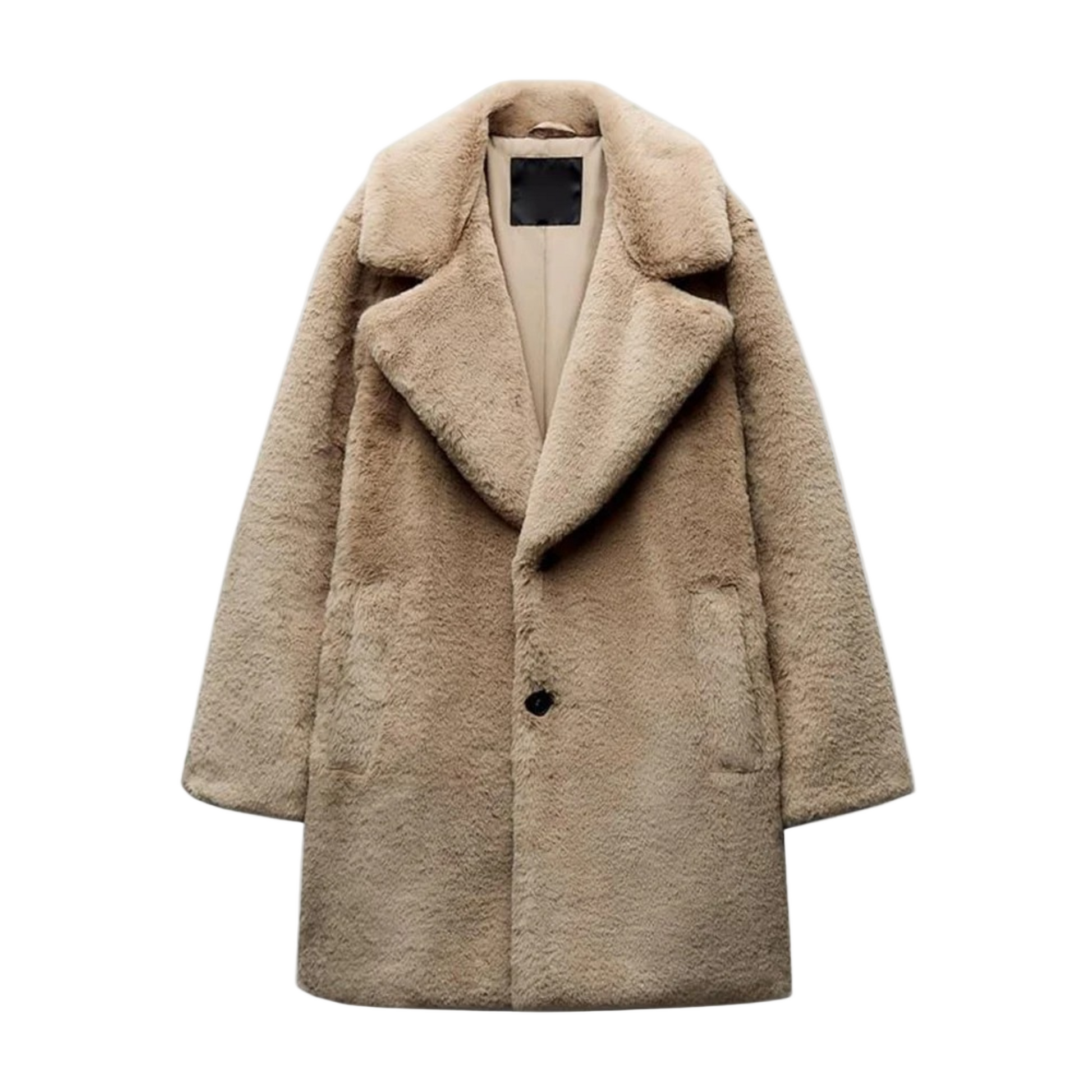 Manteau Long Femme Fourrure Synthétique Coupe Oversized - Foivo