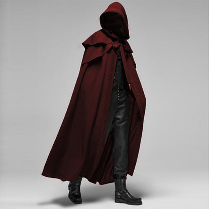 Manteau à Capuche Unisexe Gothique 1