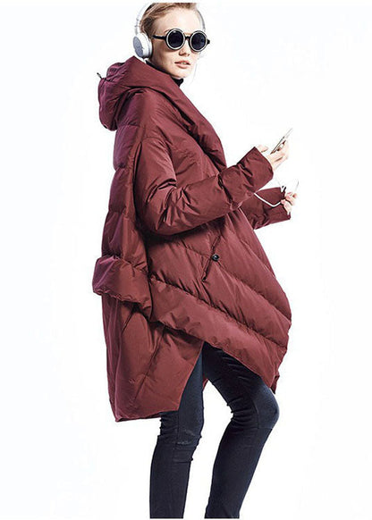 Manteau d'hiver asymétrique pour femmes 4