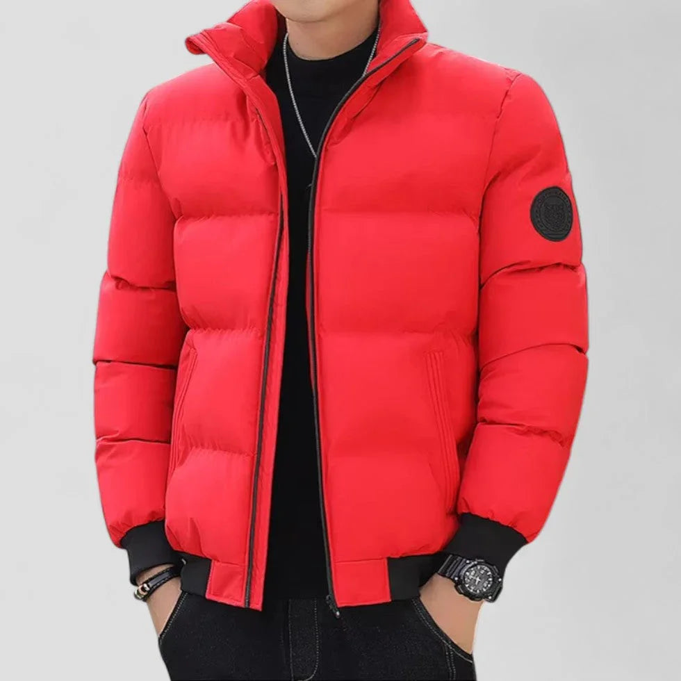 Manteau d'hiver pour homme avec rembourrage matelassé 2