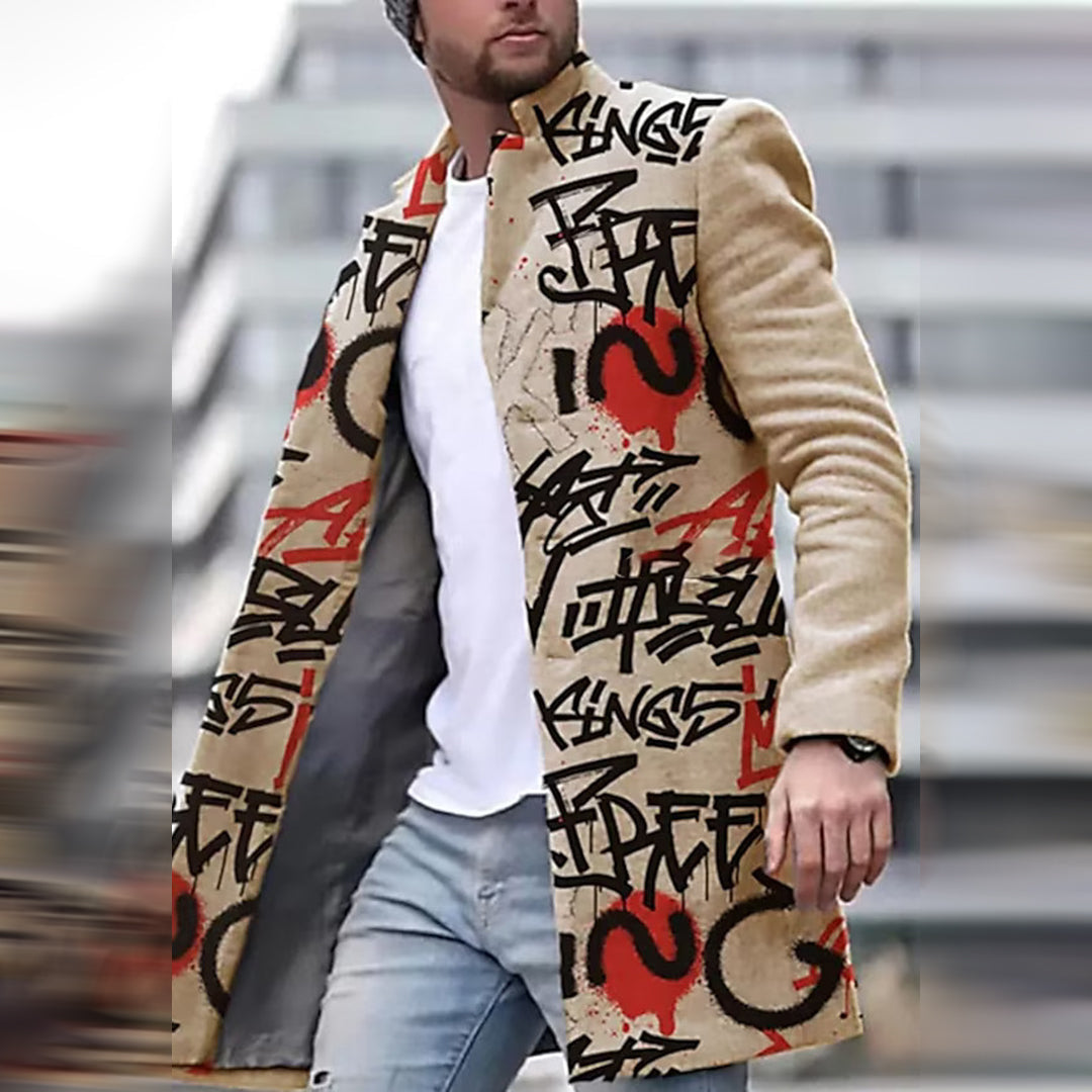 Manteau pour Homme Automnal au Design Unique 5