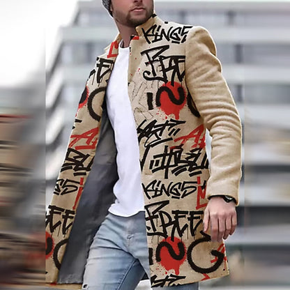 Manteau pour Homme Automnal au Design Unique 5