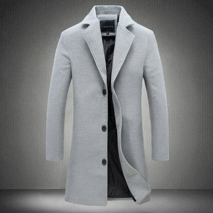 Manteau pour Hommes en Laine Élégant 3