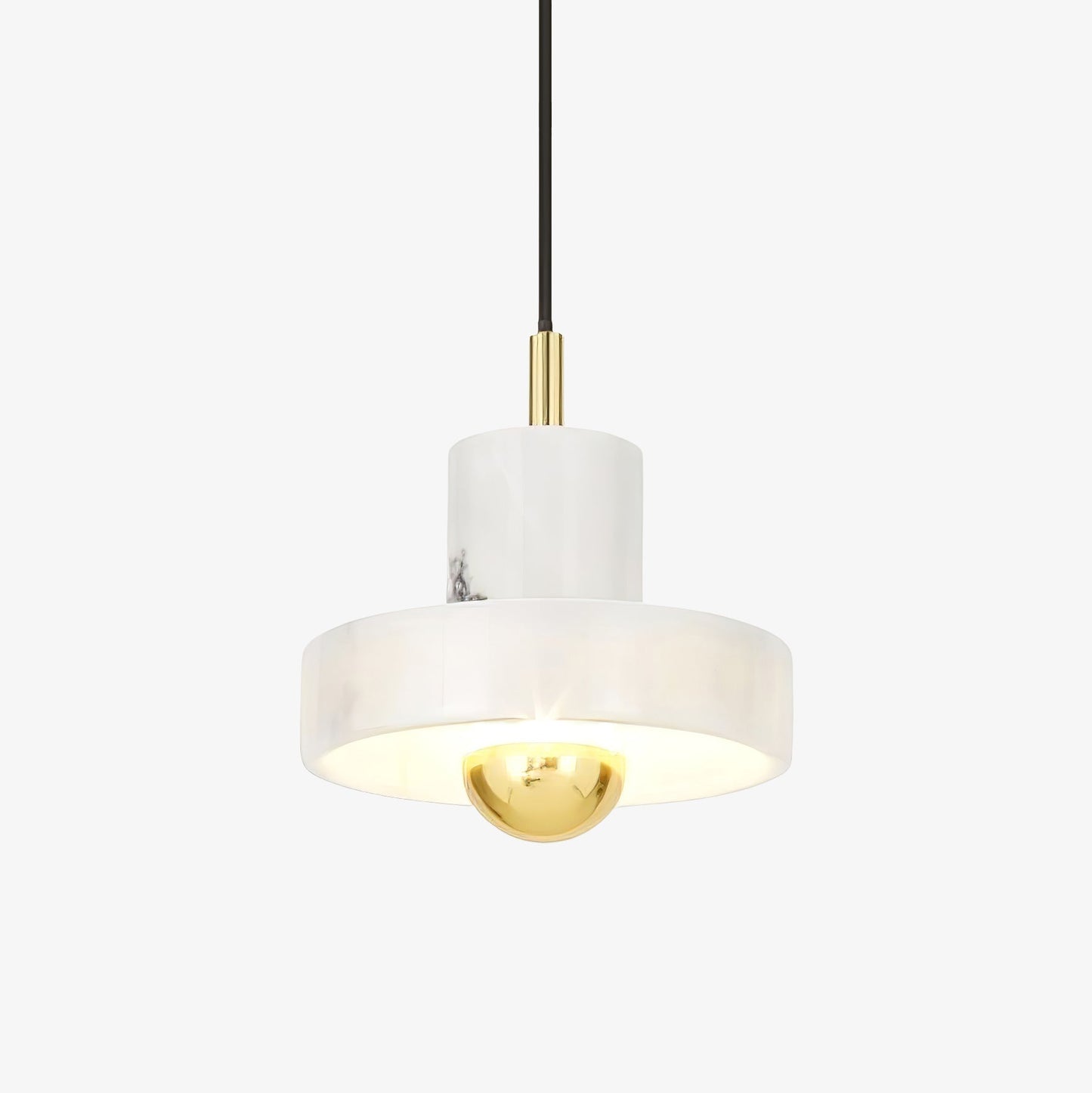 Lampe Marbre Élégante à LED Intégrée