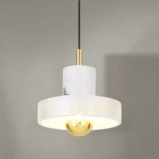 Lampe Marbre Élégante à LED Intégrée - Foivo