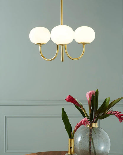 Lampe Suspension Raffinée en Blanc
