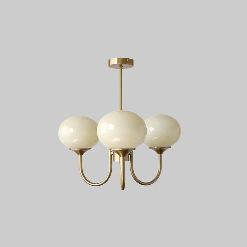 Lampe Suspension Raffinée en Blanc