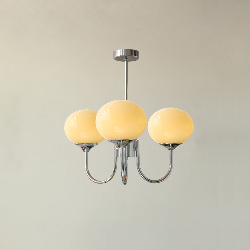 Lampe Suspension Raffinée en Blanc