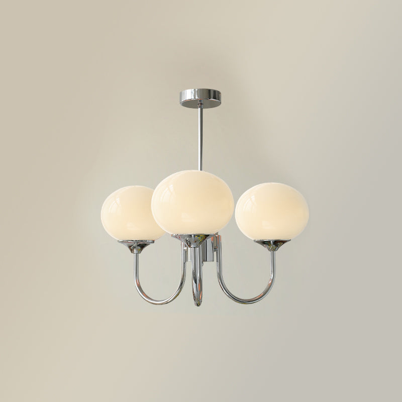 Lampe Suspension Raffinée en Blanc