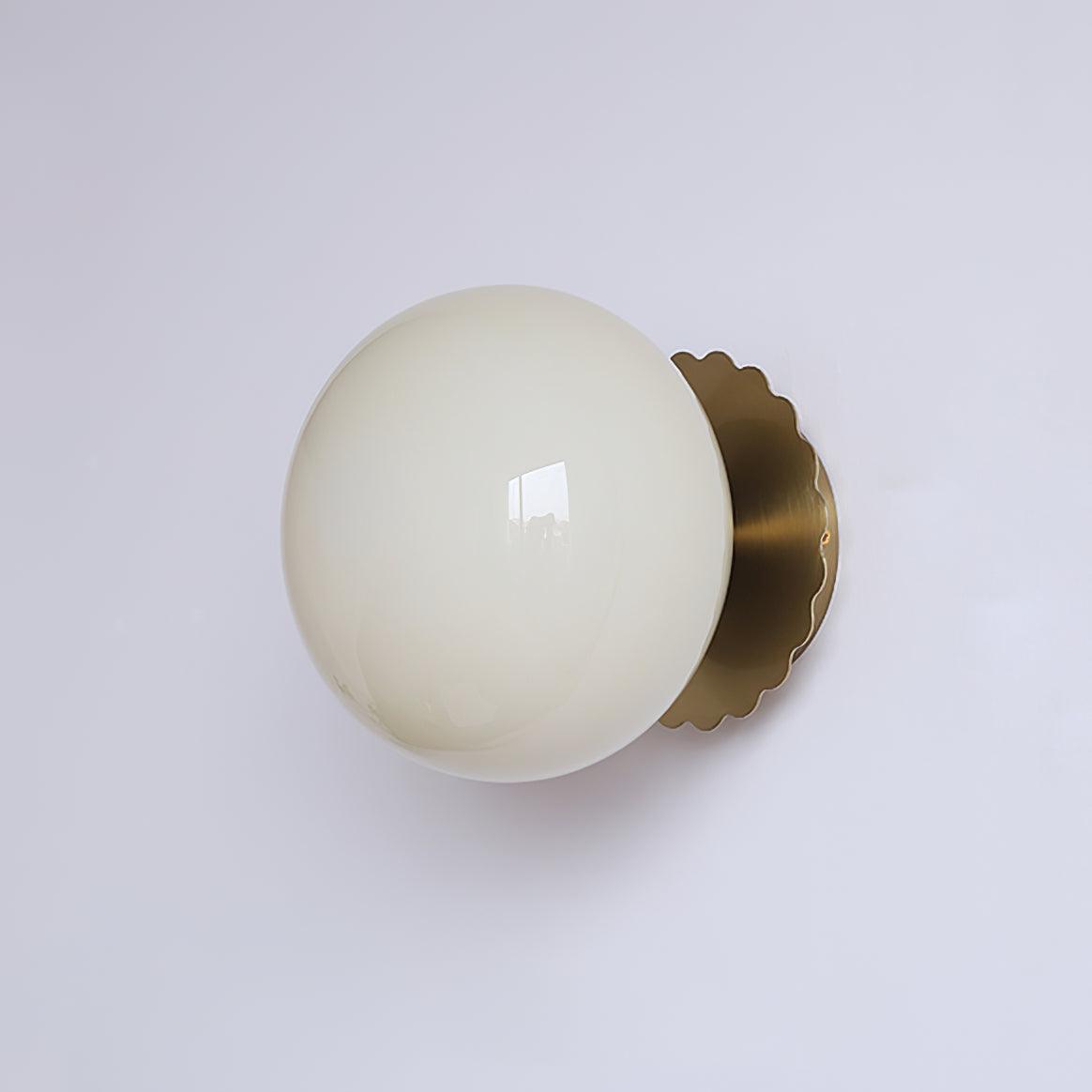 Lampe Élégante en Verre Rose et Métal - Éclairage LED Chambre