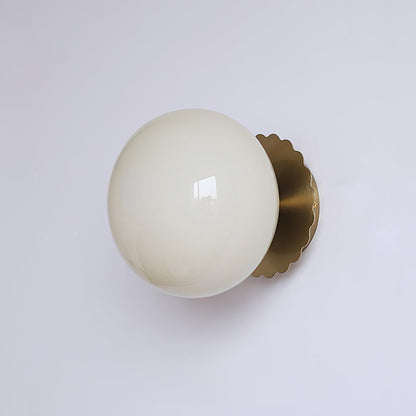 Lampe Élégante en Verre Rose et Métal - Éclairage LED Chambre