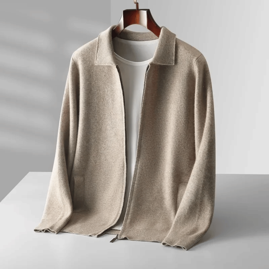 Cardigan en Caissmir Doux Élégant