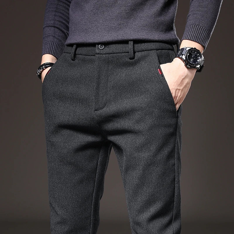 Pantalon Élégant Business | Taille Parfaite et Tissu Luxe