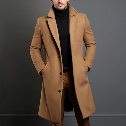Manteau Hiver Classique Homme Taille Détendue