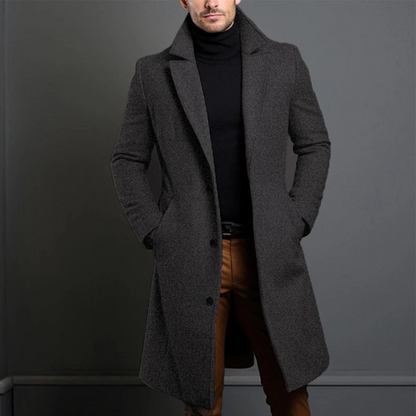 Manteau Hiver Classique Homme Taille Détendue