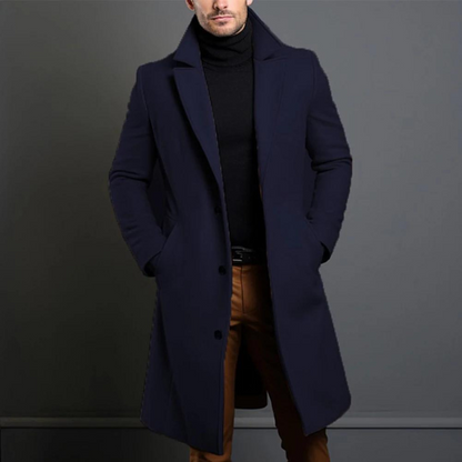 Manteau Hiver Classique Homme Taille Détendue