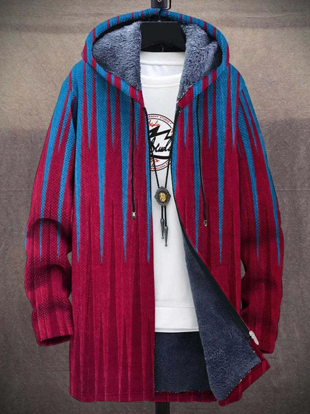 Blouson Imprimé Artistique Unisex Original