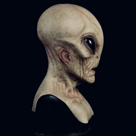 Masque Alien pour Halloween 4