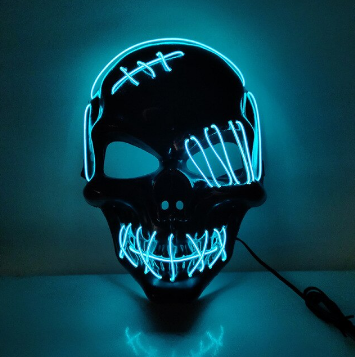 Masque Lumineux Vendetta pour Halloween 3