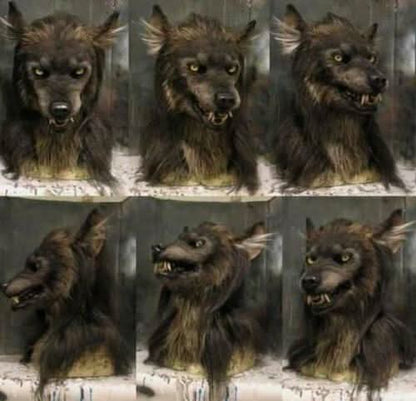 Masque de Loup-Garou Réaliste pour Halloween et Cosplay 1