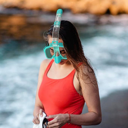 Masque de plongée avec lunettes intégrées pour homme et femme 1