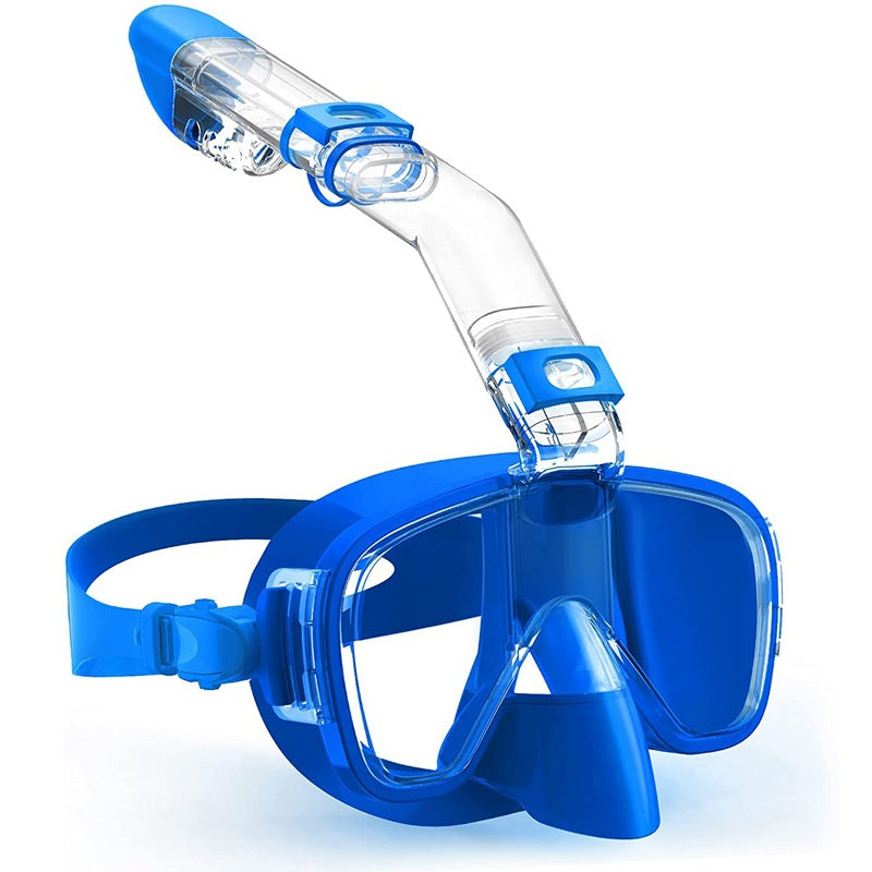 Masque de plongée avec lunettes intégrées pour homme et femme 6