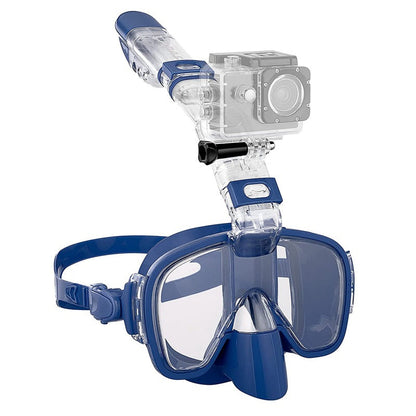 Masque de plongée avec lunettes intégrées pour homme et femme 8