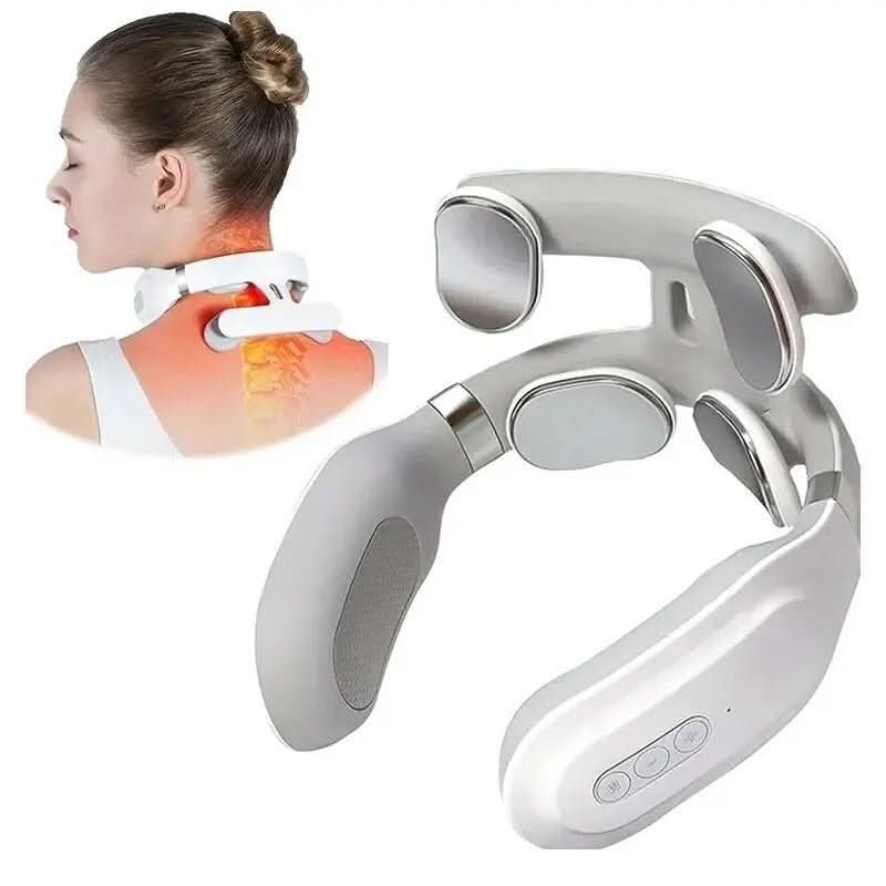 Masseur de cou Electrique avec Chaleur et Vibrations - Foivo