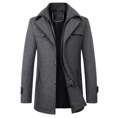 Manteau Hiver Homme Élégant et Chaud