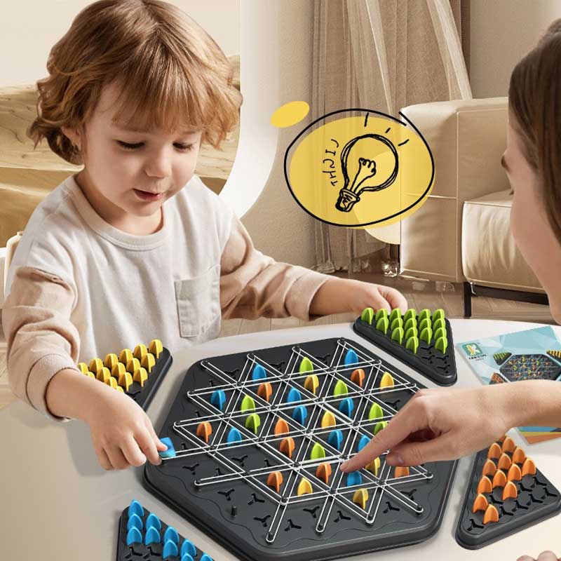 Jeux de Logique pour Enfants à Partir de 5 Ans, Puzzle Éducatif pour 2-4 Joueurs - BlxckFR