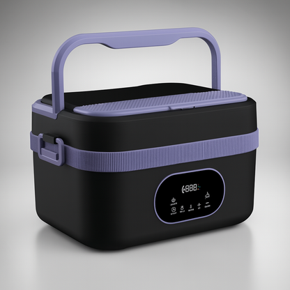 Boîte à Lunch Thermale Compacte | Acier Inoxydable Rechargeable