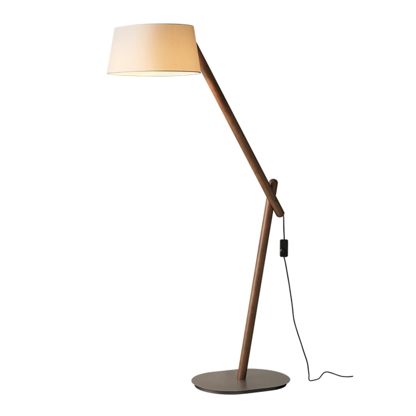 Lampe de Sol Élégante aux Lignes Naturelles