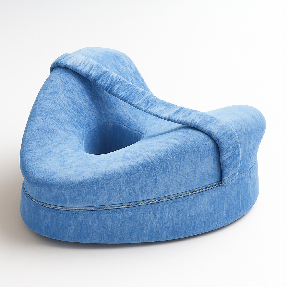 Oreiller de Support pour Hanche et Genou pour Douleurs Sciatalgiques - BlxckFR