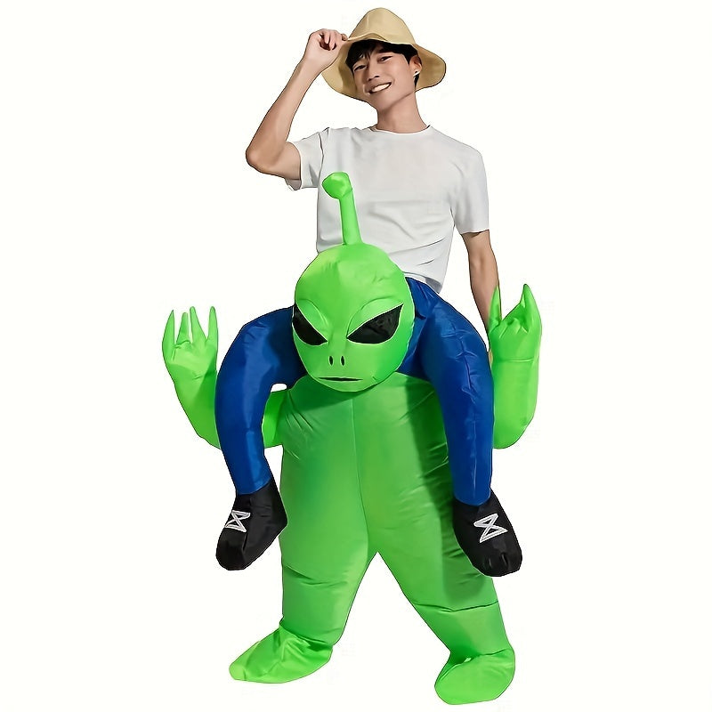 Costume Extraterrestre Gonflable pour Homme - Effet Illusion Riders Halloween - Foivo