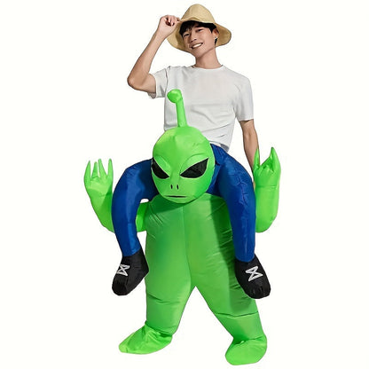 Costume Extraterrestre Gonflable pour Homme - Effet Illusion Riders Halloween - Foivo