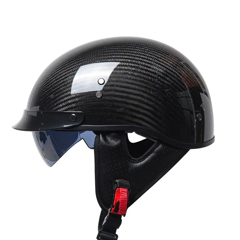 Casque Moto Vintage Léger et Sécuritaire - Foivo