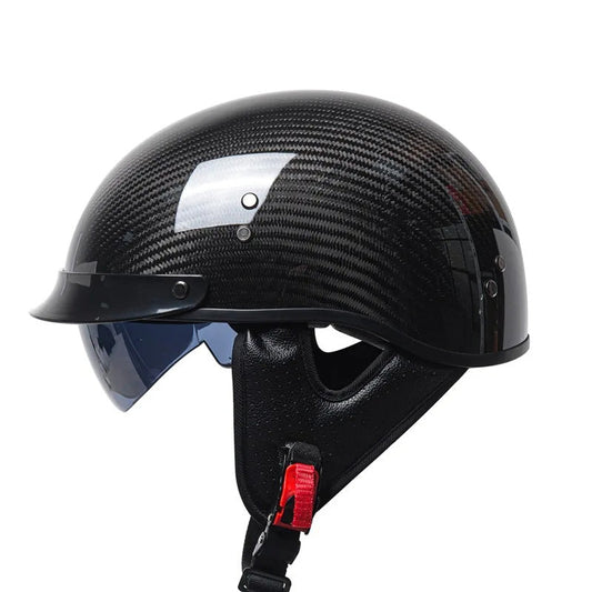 Casque Moto Vintage Léger et Sécuritaire - Foivo