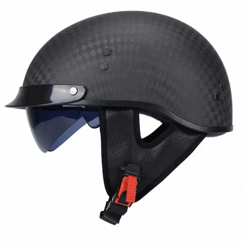 Casque Moto Vintage Léger et Sécuritaire
