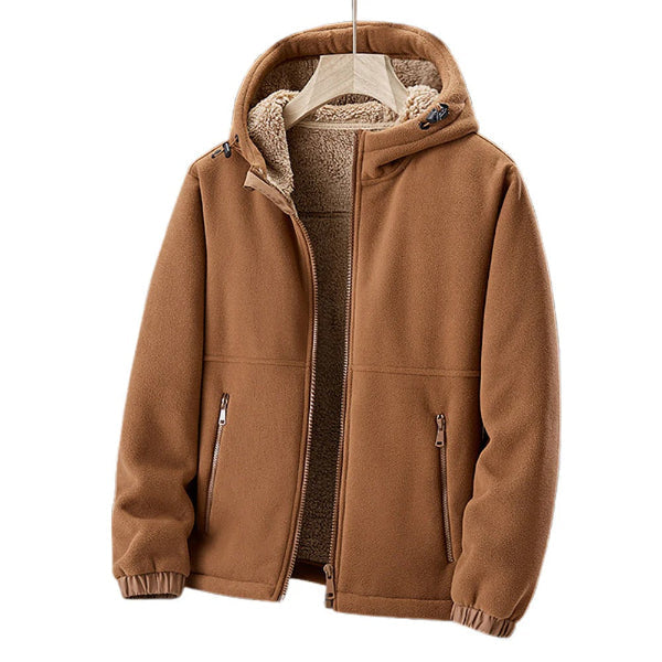 Veste à Capuche Sherpa Ultra Chaude pour Homme - Foivo