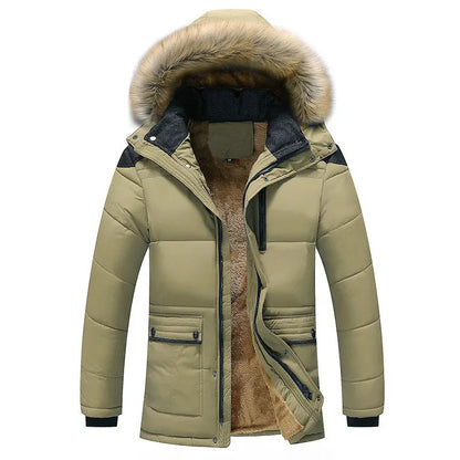 Veste Hiver Douillette Homme avec Capuche - Foivo